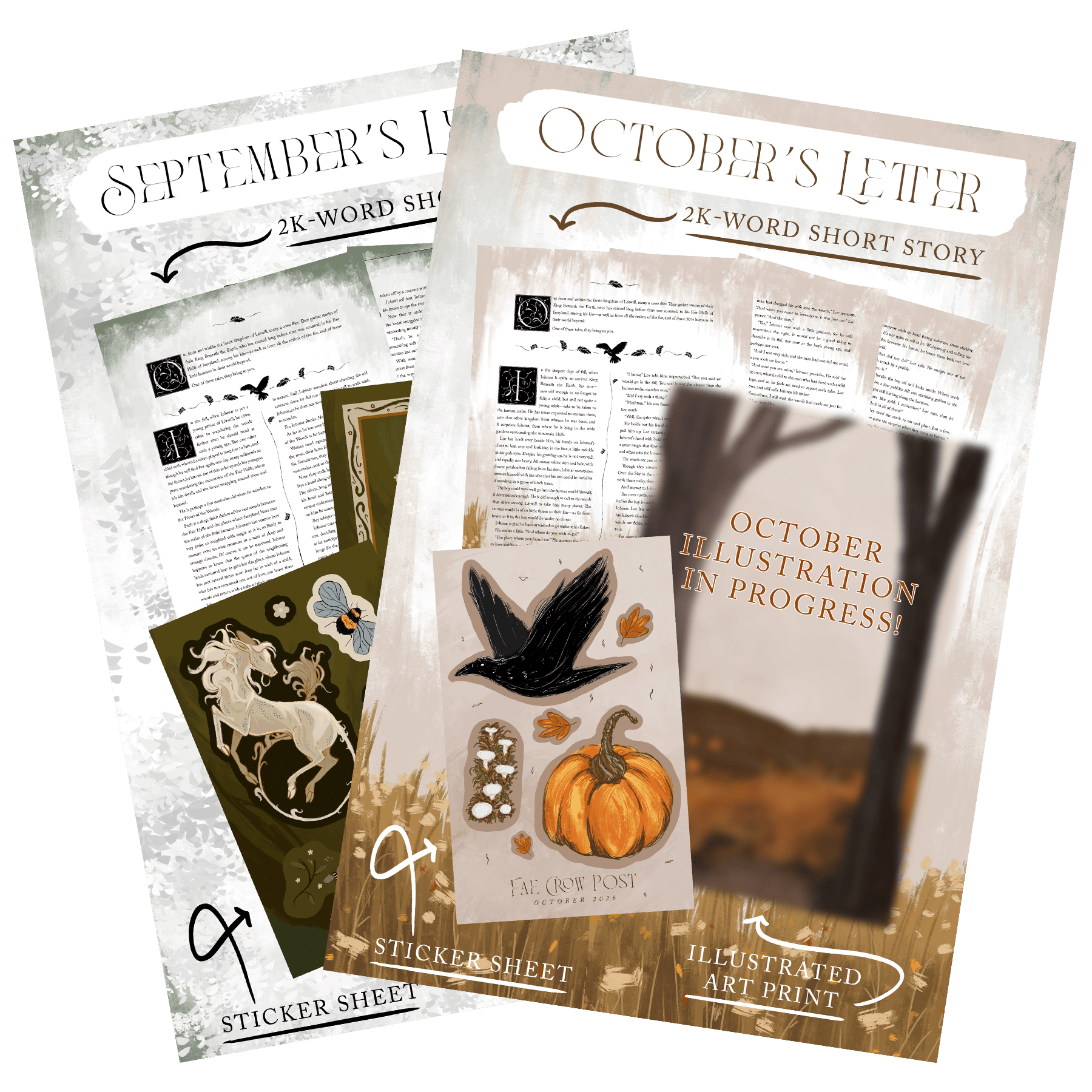 September - October's Letters