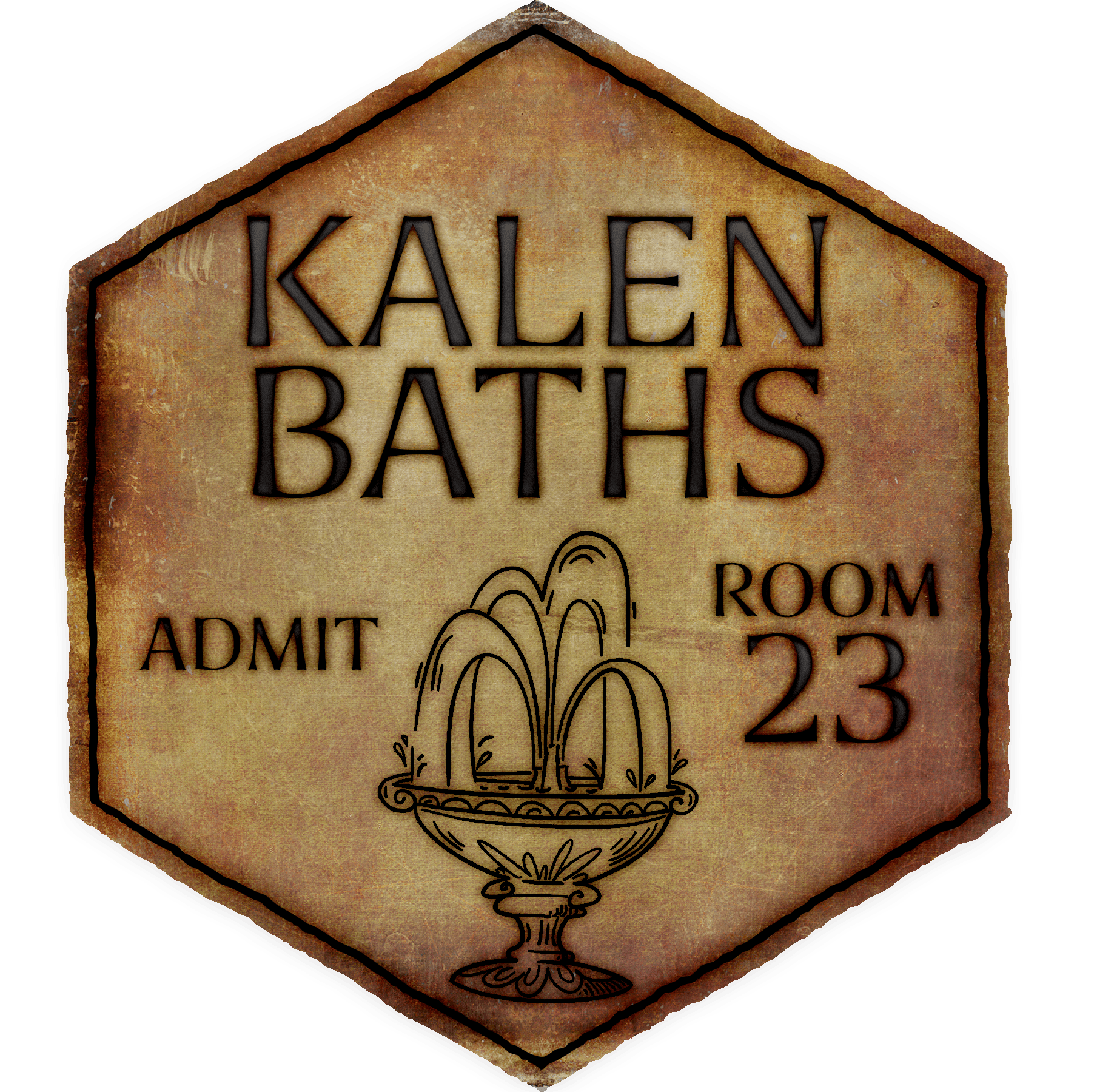 Kalen Baths sticker