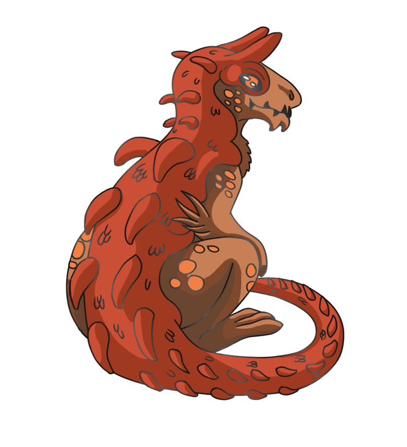 Tarrasque pin