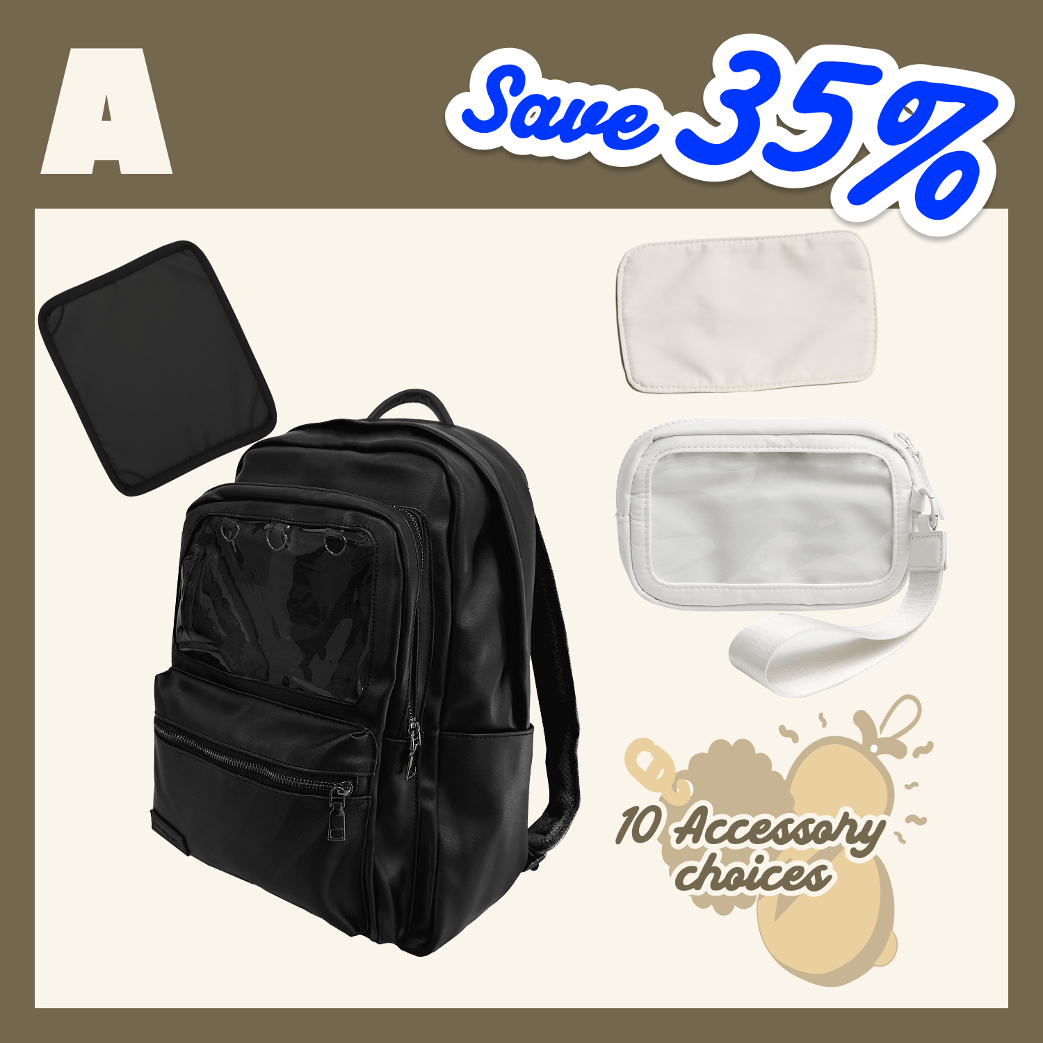 #A: 15" ITA Daily Backpack (Bundle)