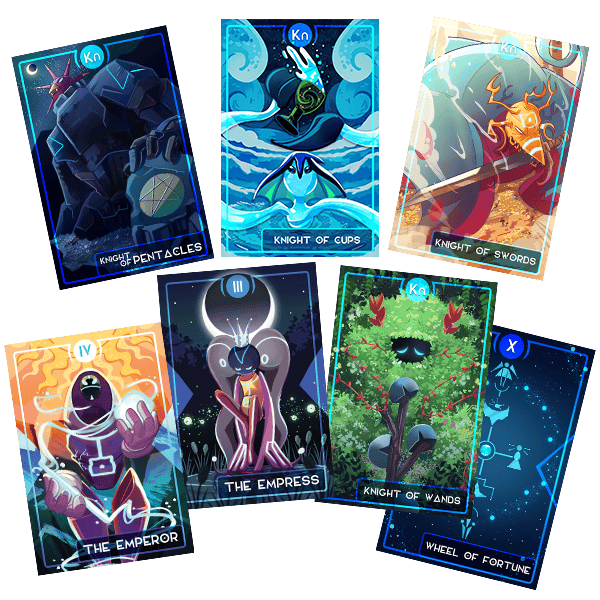 Guardian Tarot Card Set of 7