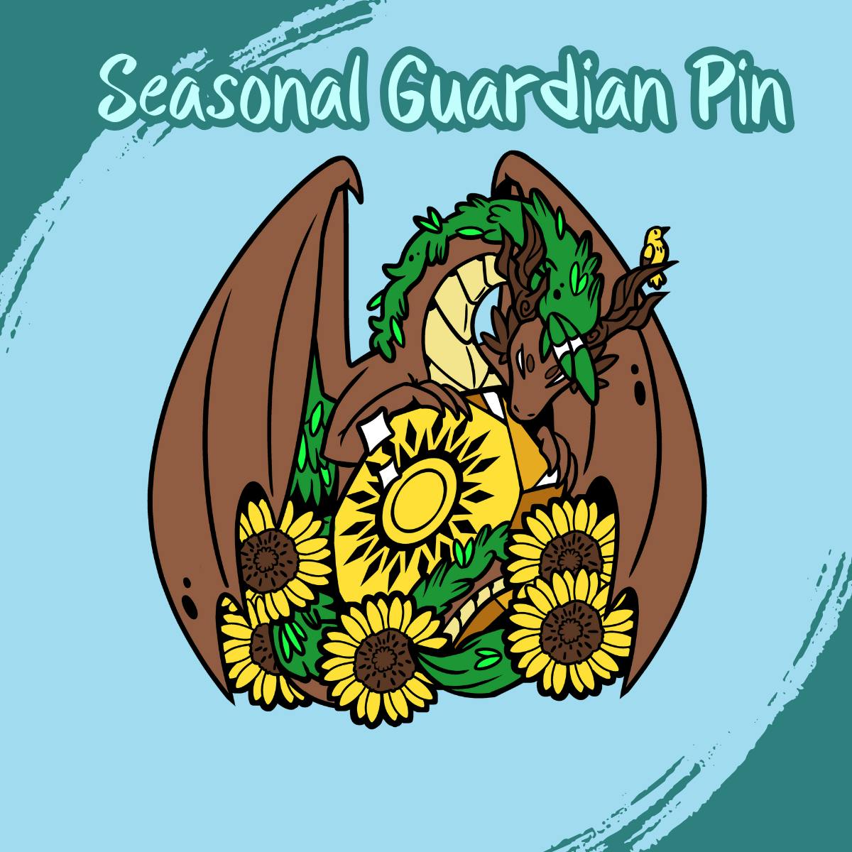Seasonal Guardian Pin