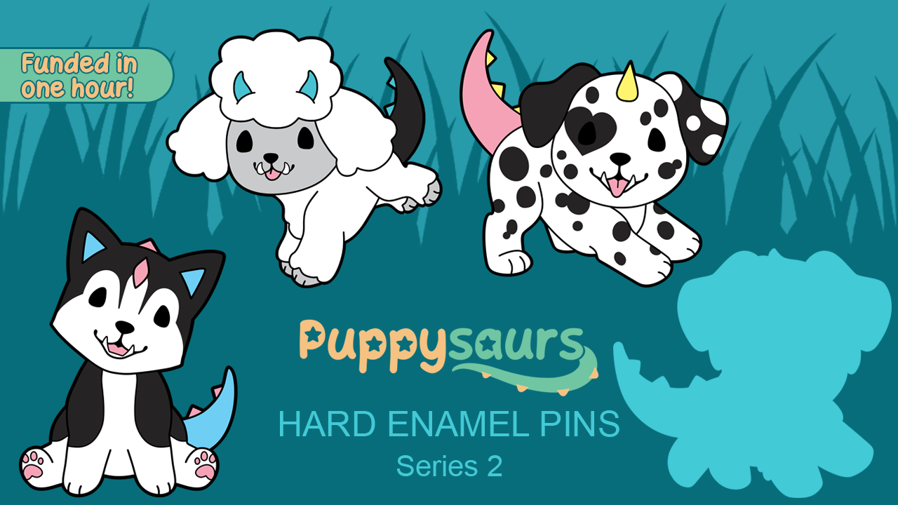 Puppysaurs Pins Series 2