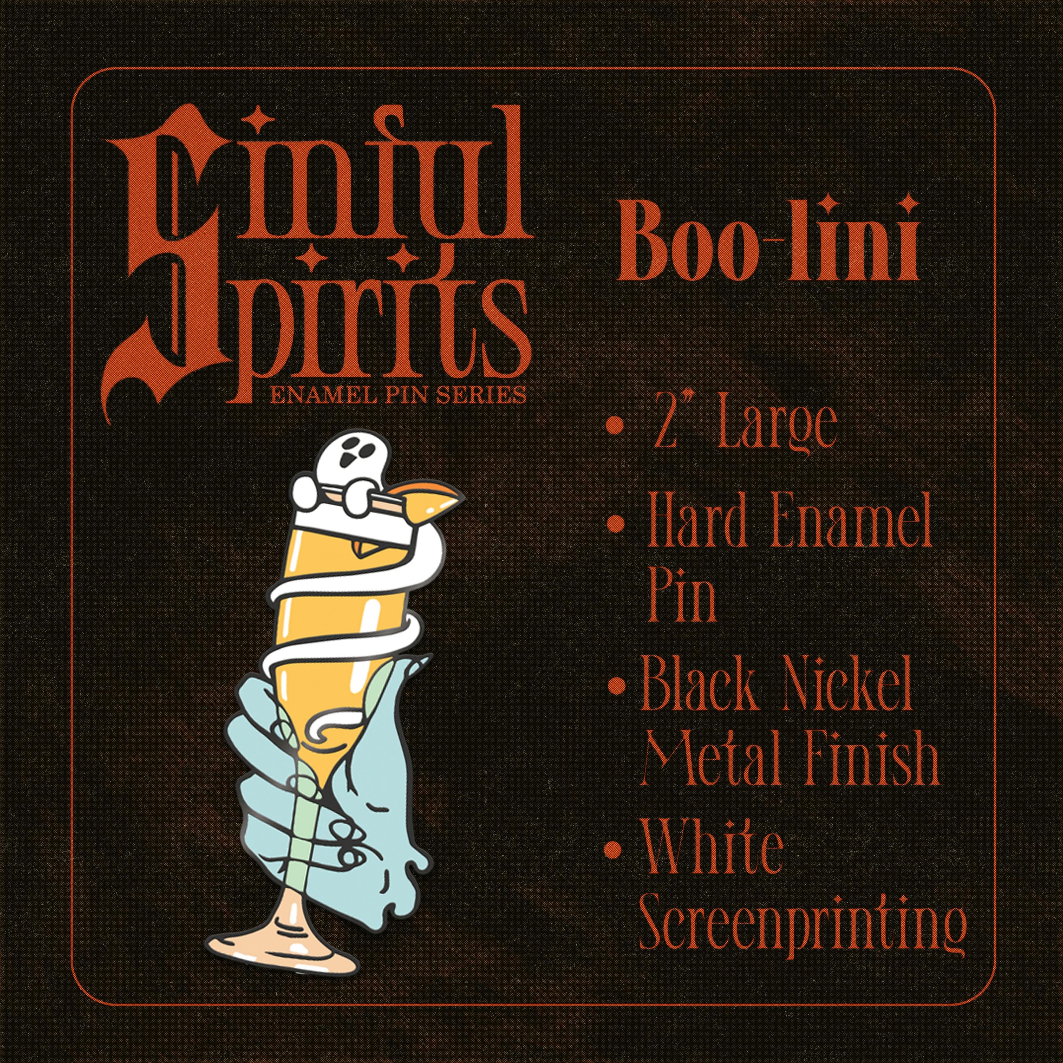 Boo-lini - Sinful Spirits Pin