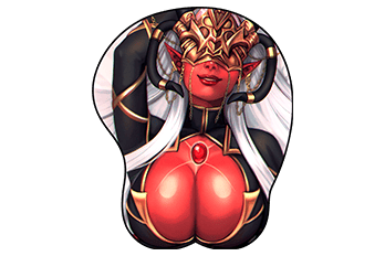 Cushioned Mousepad - Vestias the Sky-Keeper