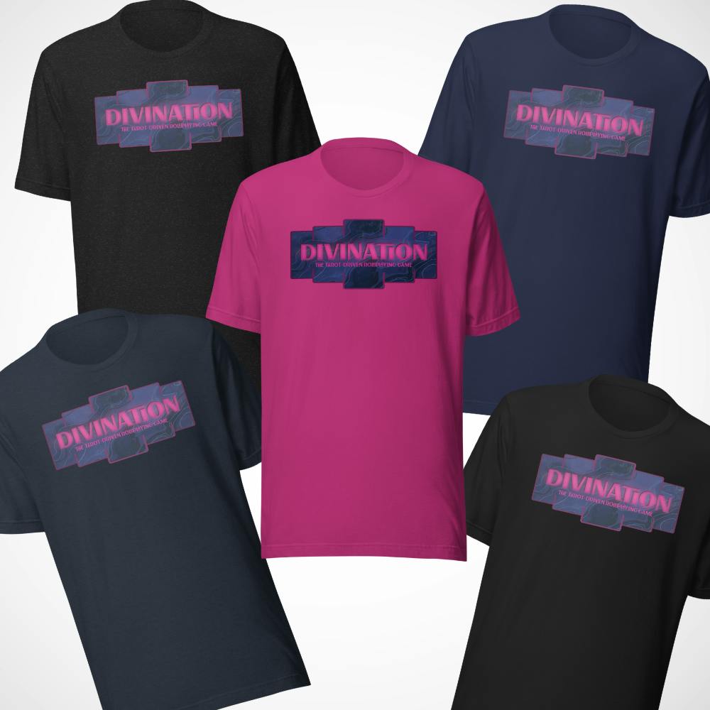 Divination logo unisex t-shirt
