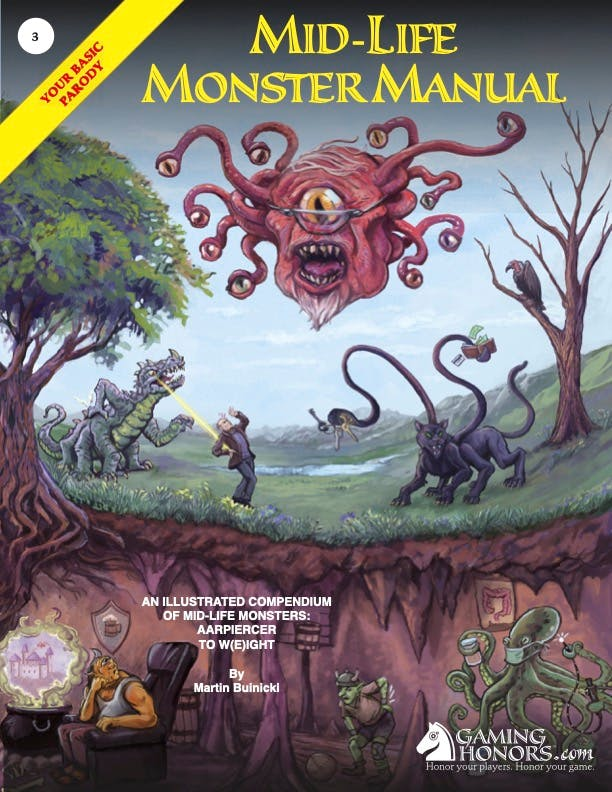 Mid-Life Monster Manual (System Neutral Parody) .PDF