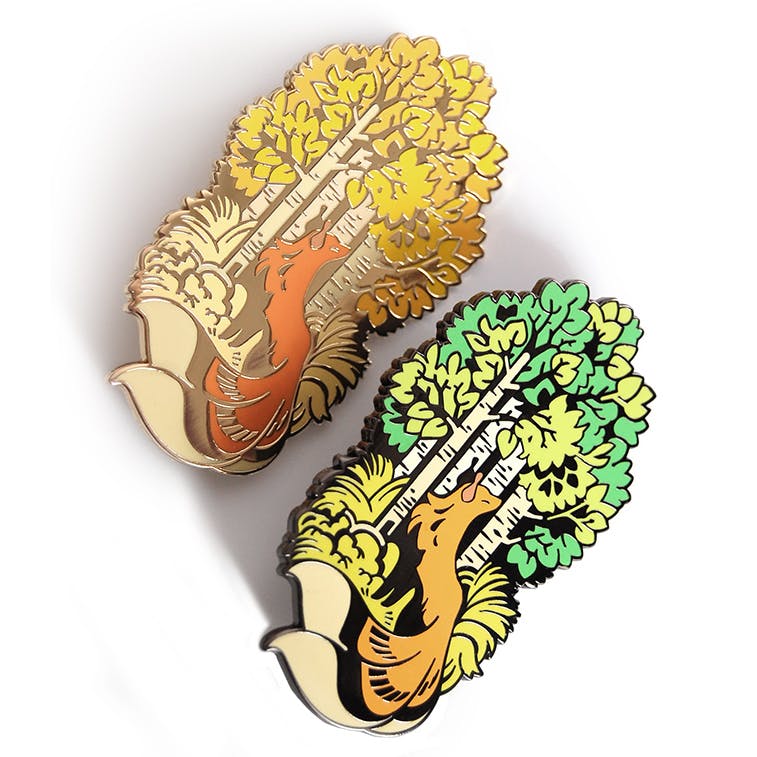 Gold Aspen Dawnsing Pin