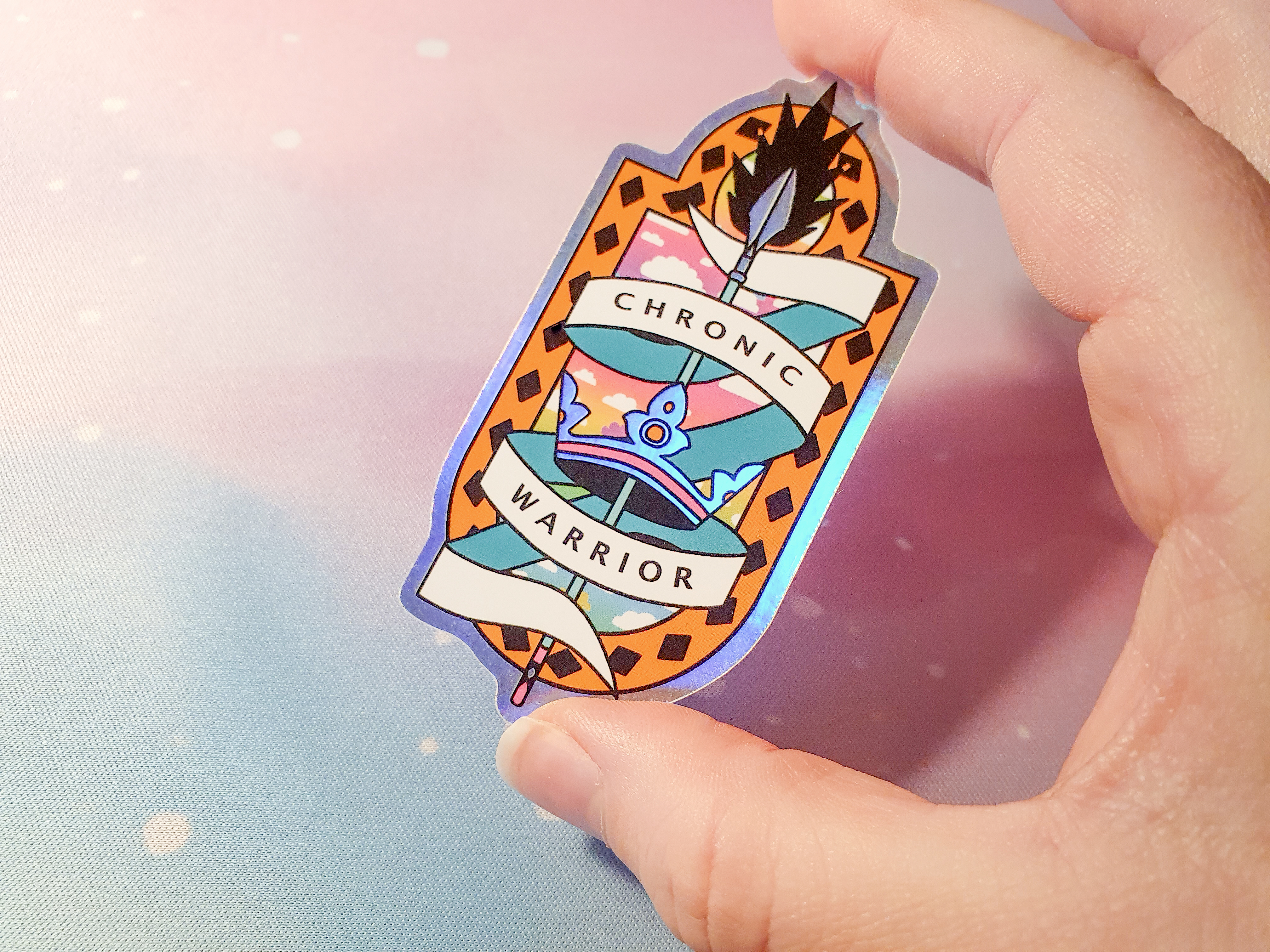 Chronic Warrior sticker