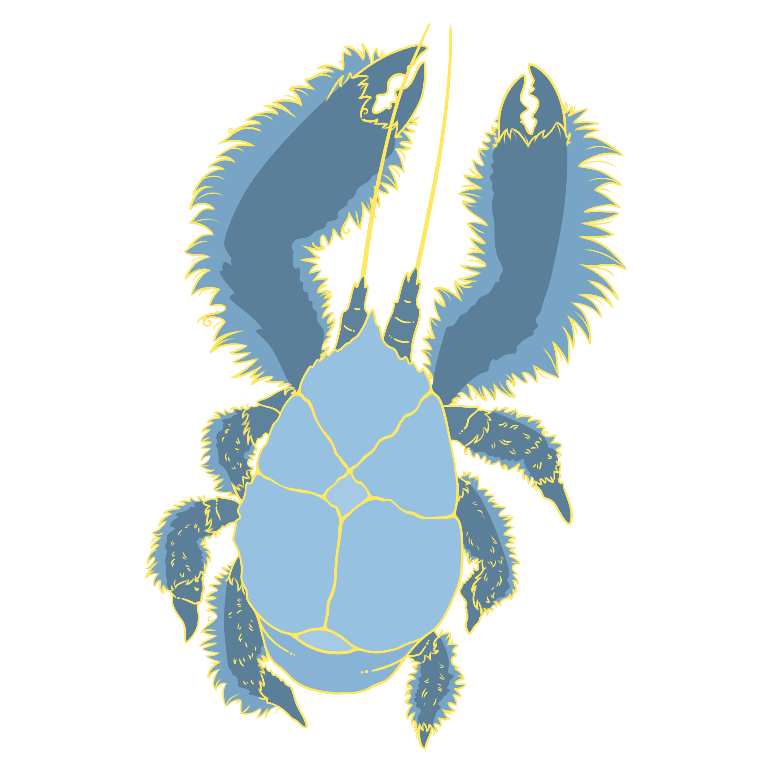 Yeti Crab Critter Pin	