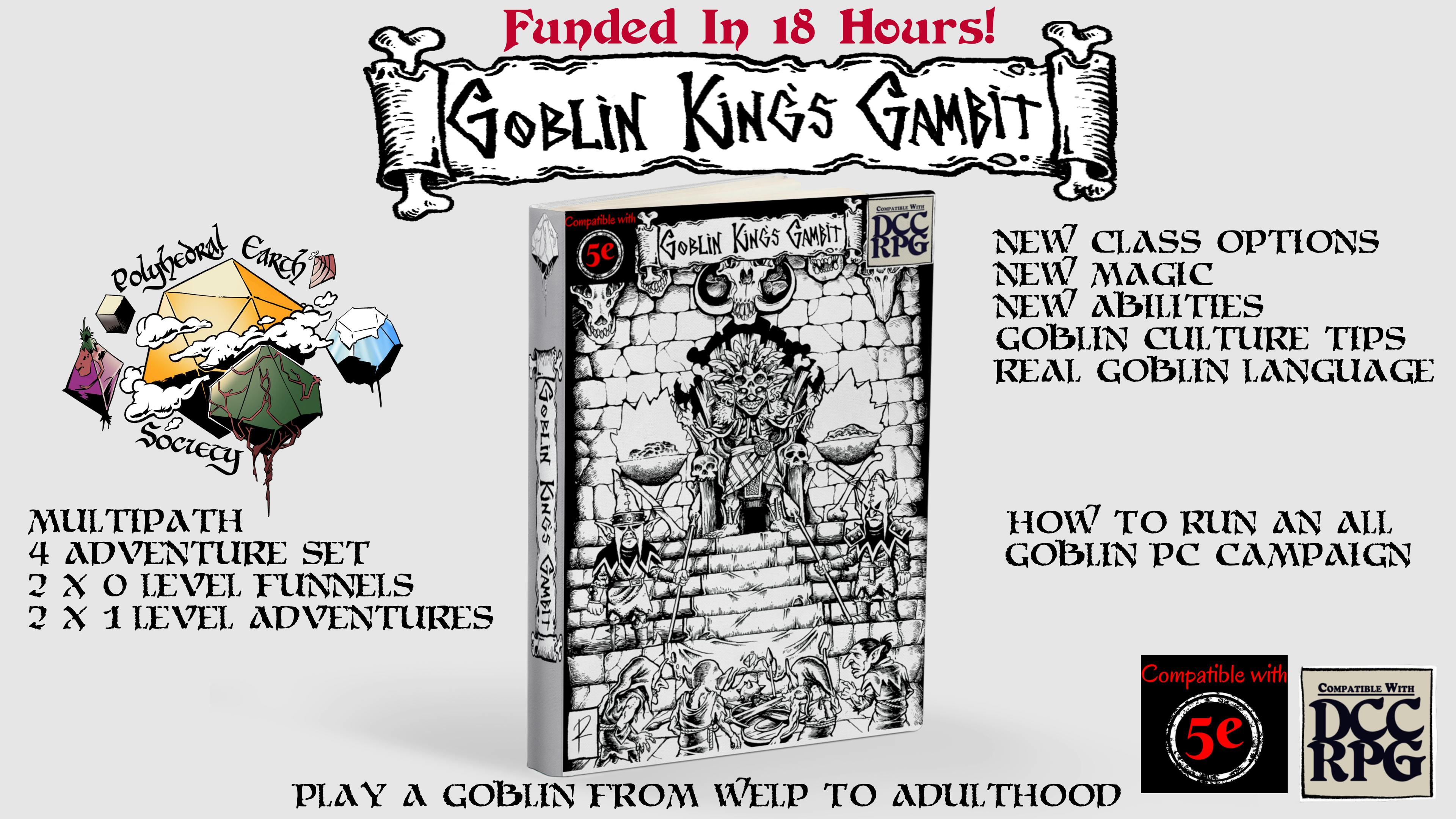 Goblin King's Gambit Project Update: Locking Orders - BackerKit