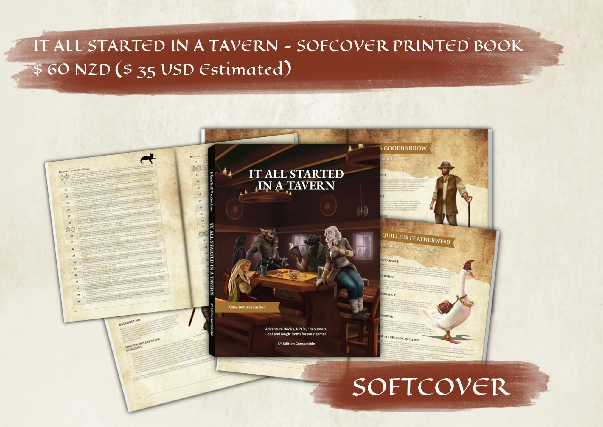 It All Started In a Tavern (The Big Book) - Softcover Printed Book
