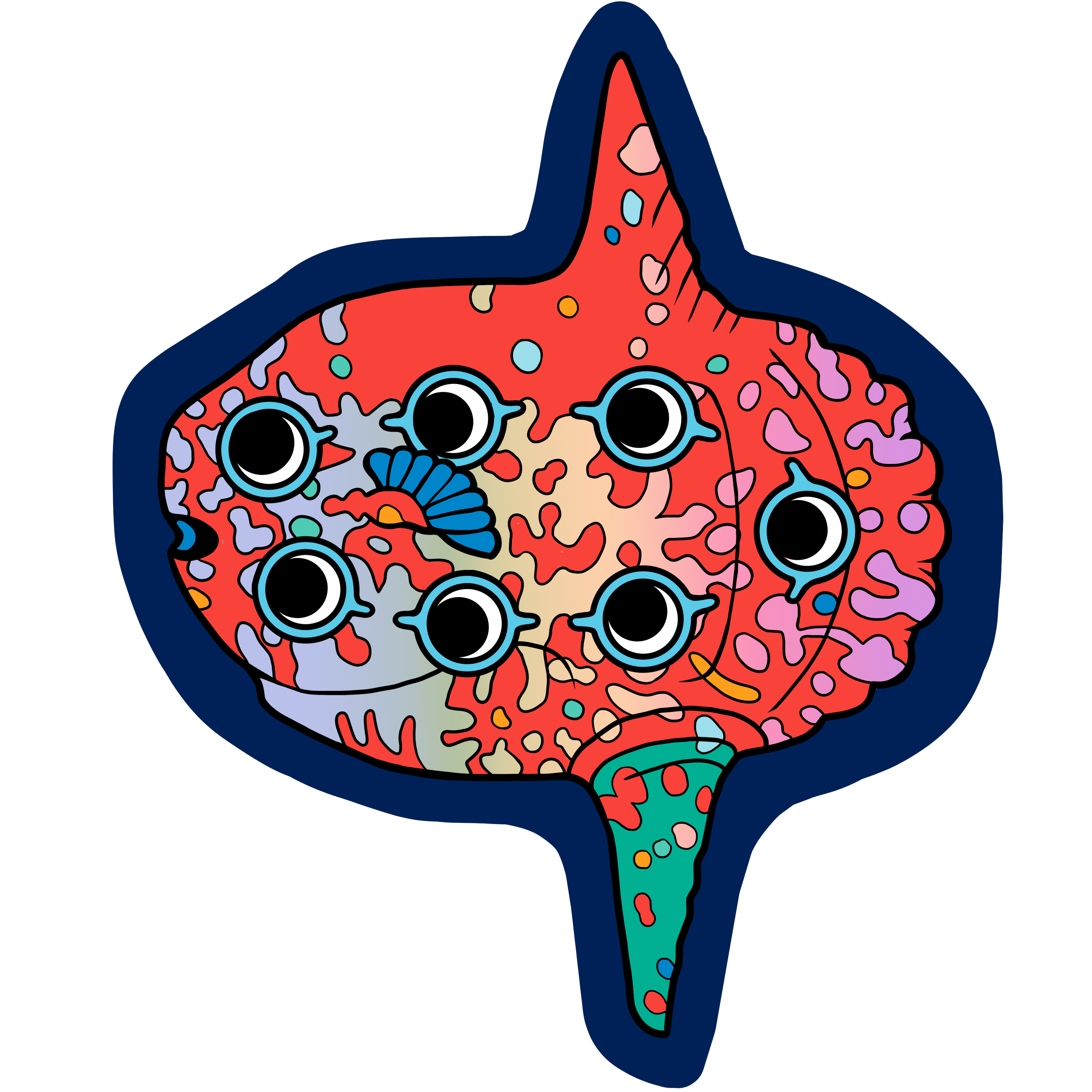 Sunfish Sticker