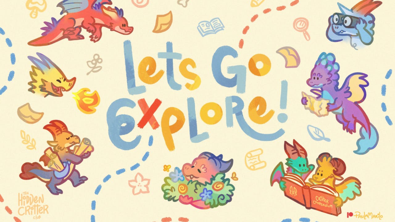 Critter Quest: Scouting Along Coloring Book