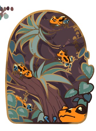 Large Enamel Pin