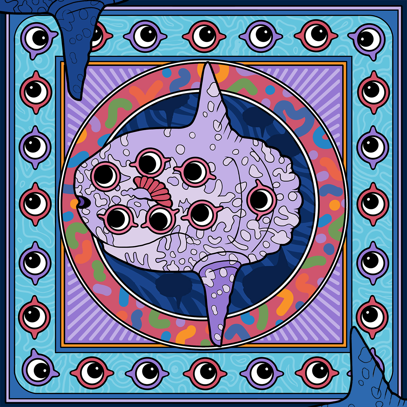 Sunfish print