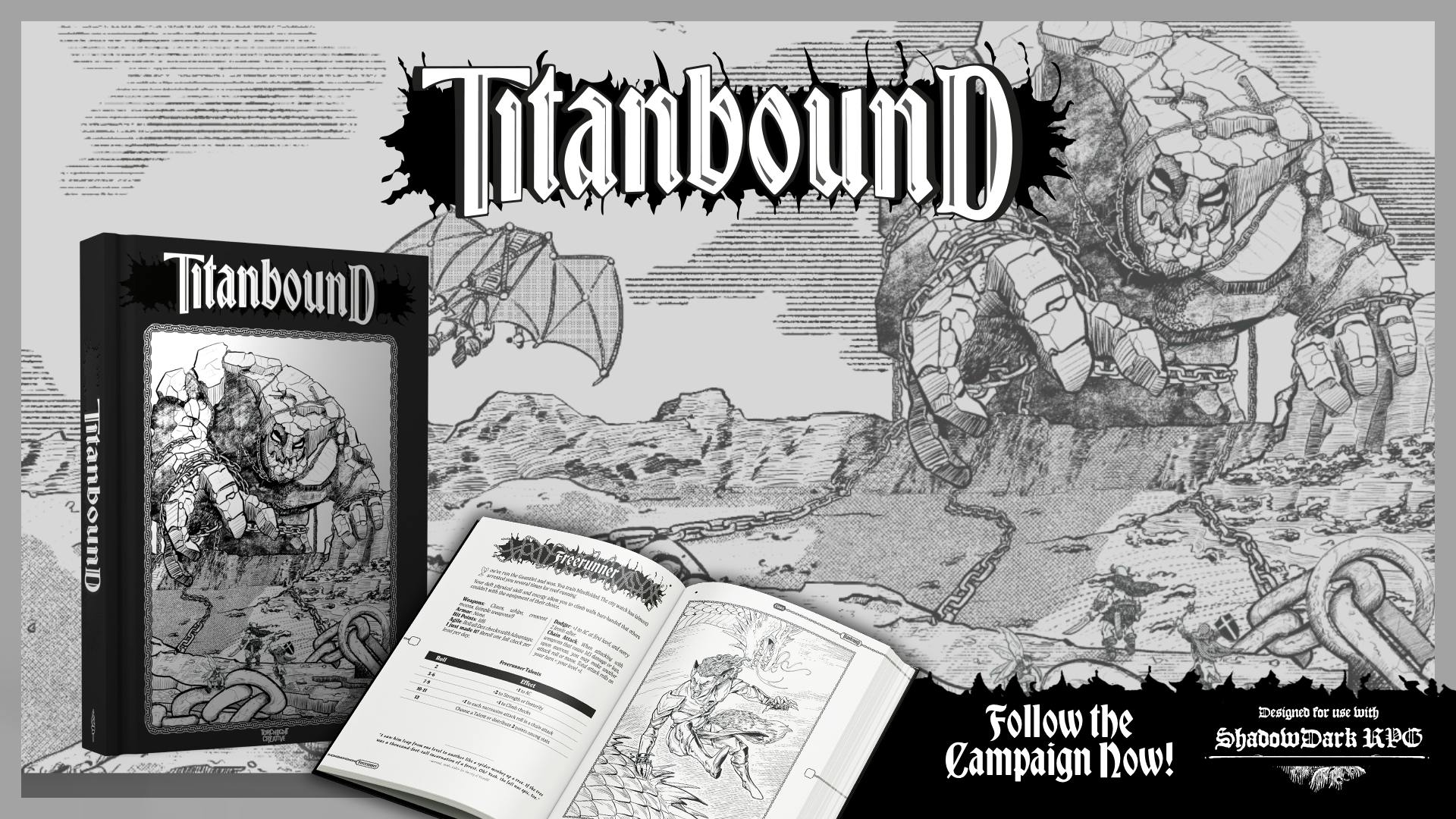 Titanbound - Climb and Slay Titans in Shadowdark RPG