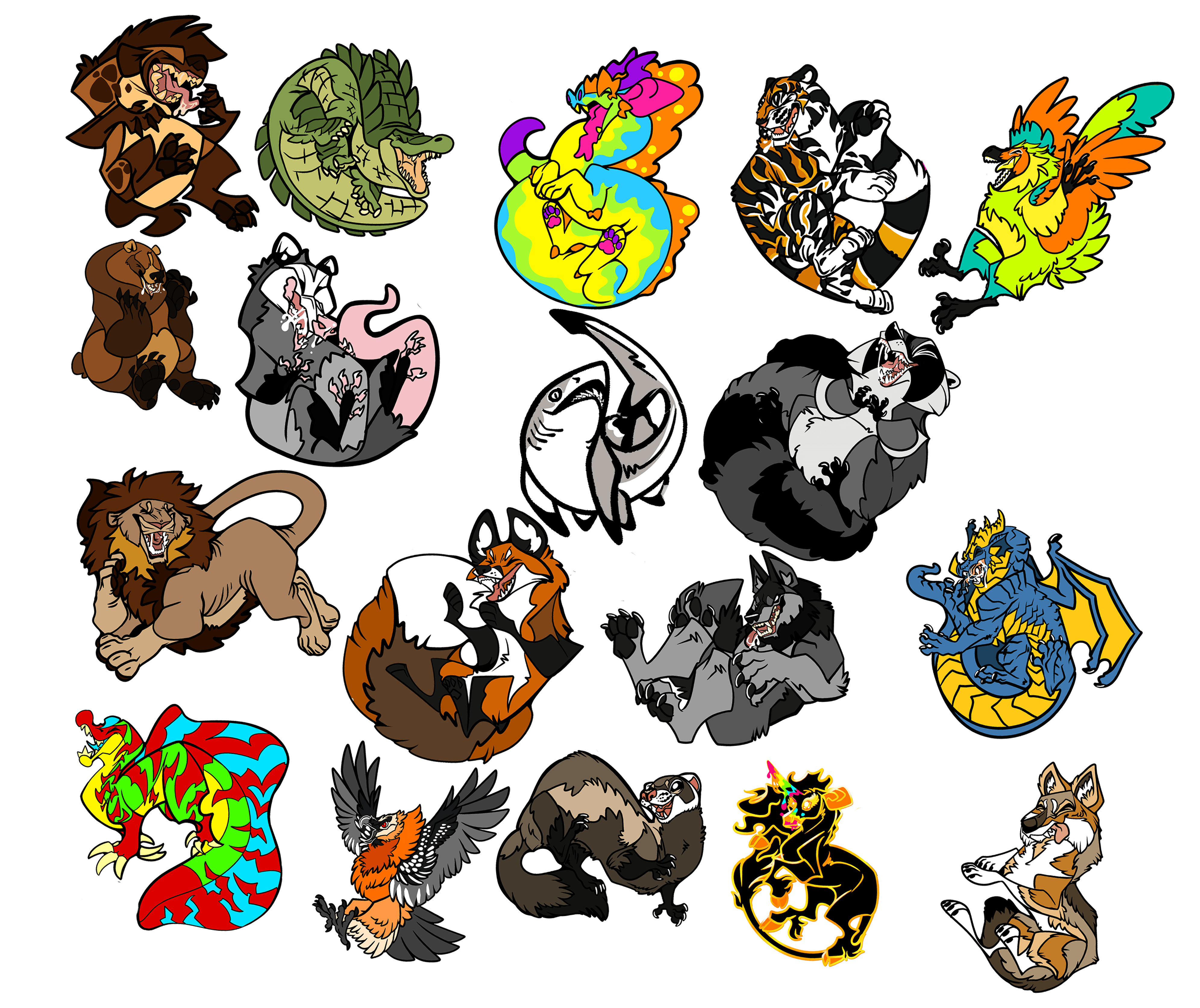 19 Stickers