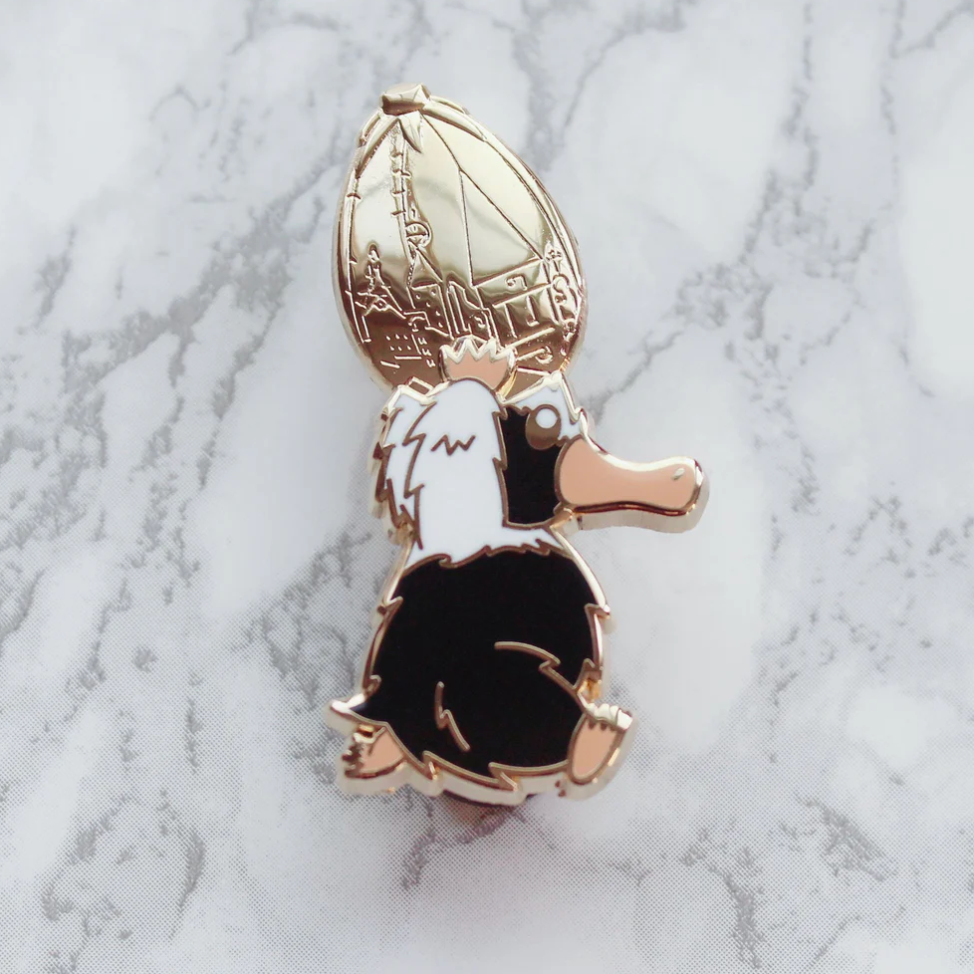 Runaway Golden Egg Pin