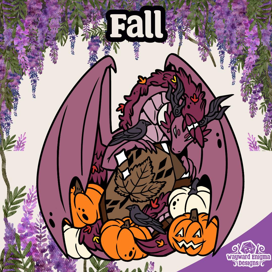 Fall Enamel Pin