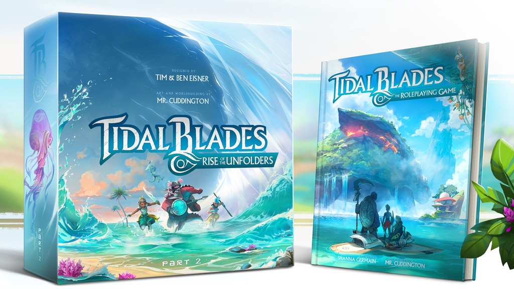 Get Ready for Tidal Blades: Rise of the Unfolders + Cypher System RPG Book