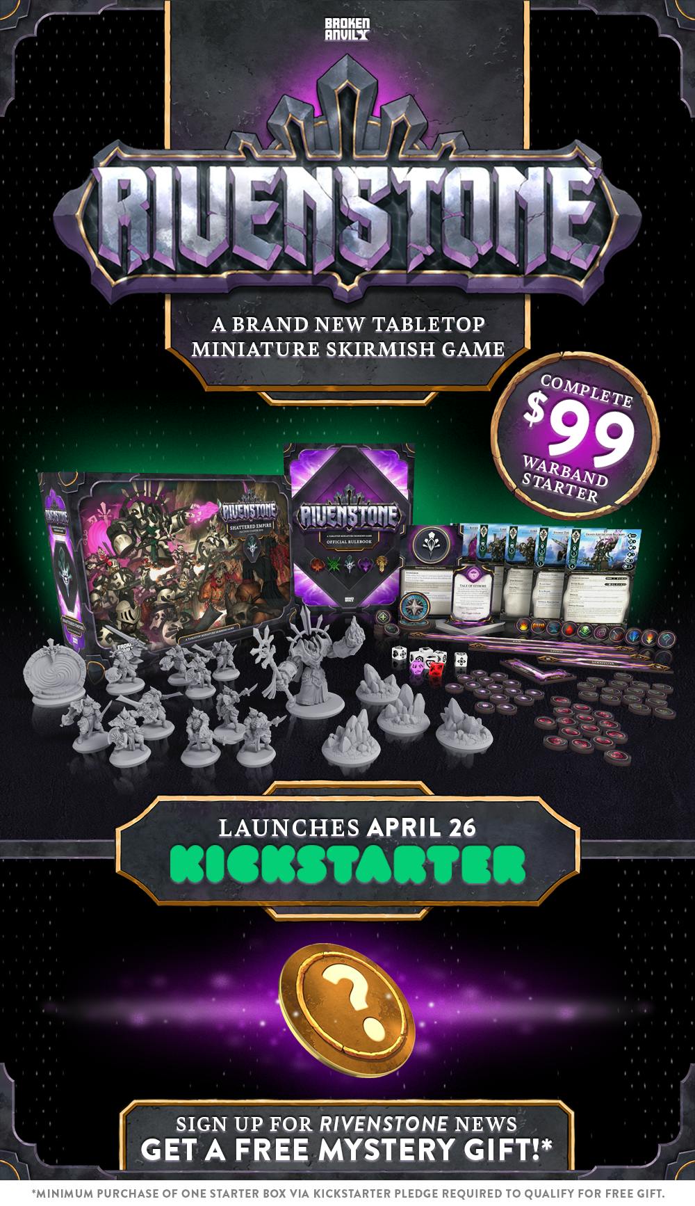 Get Ready for Rivenstone: A Brand New Tabletop Skirmish Wargame