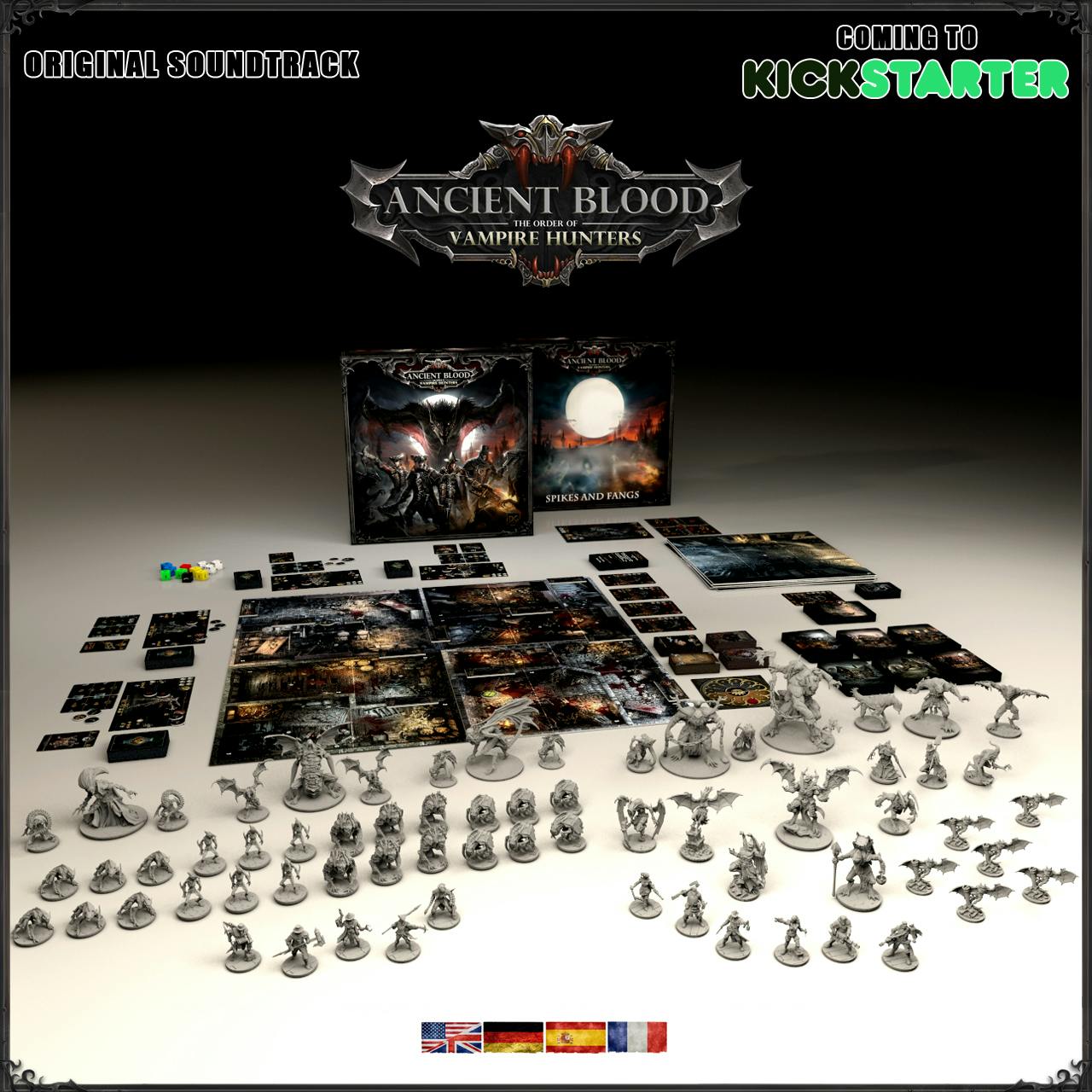 Launching Soon - Ancient Blood Original Soundtrack Kickstarter