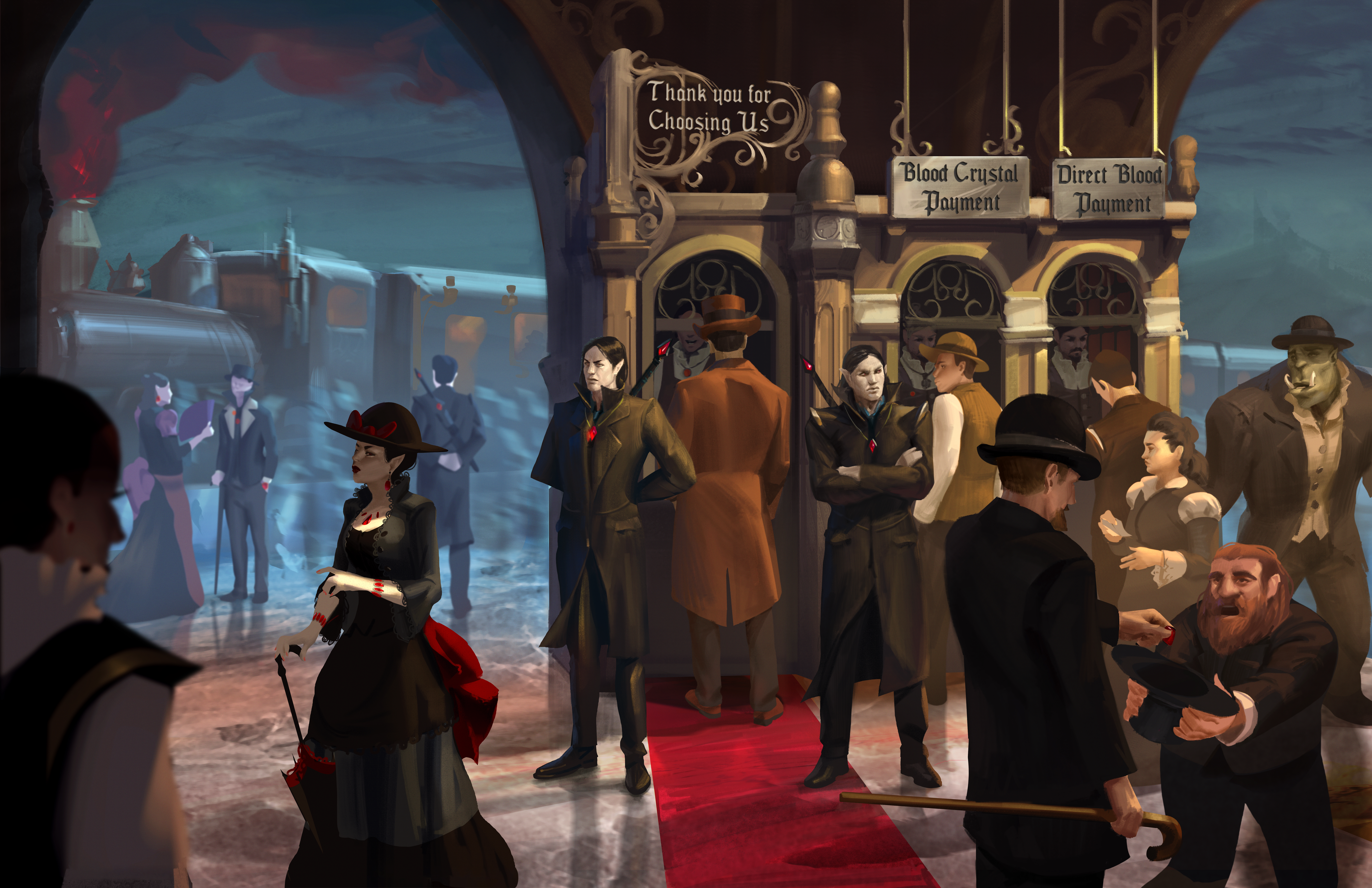 Get Ready for Bloodpunk: a Victorian Setting and a Dark Adventure for 5E