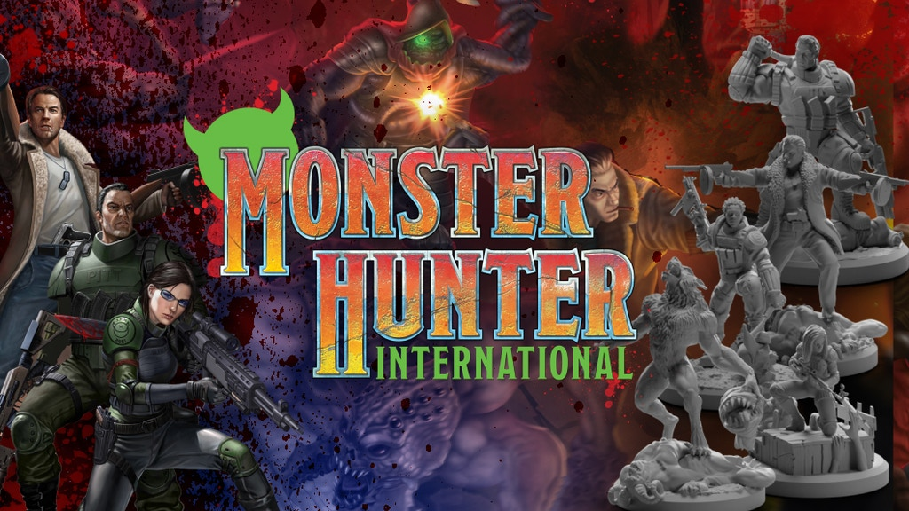 Get Ready for Monster Hunter International the Miniatures Game
