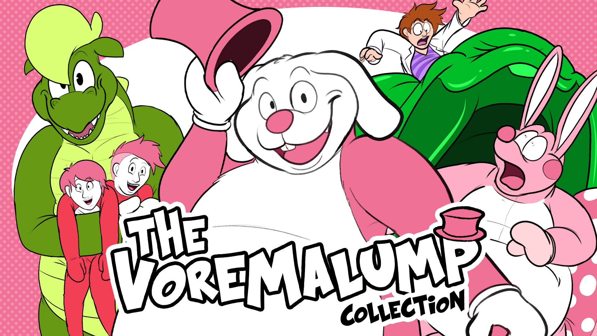 Get Ready for The Voremalump Collection! A 5 story, 134 page vore book!