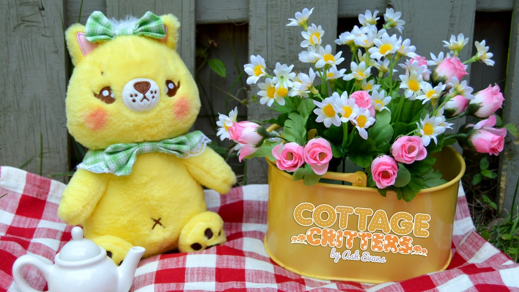 Get Ready for Cottage Core Kitty plush