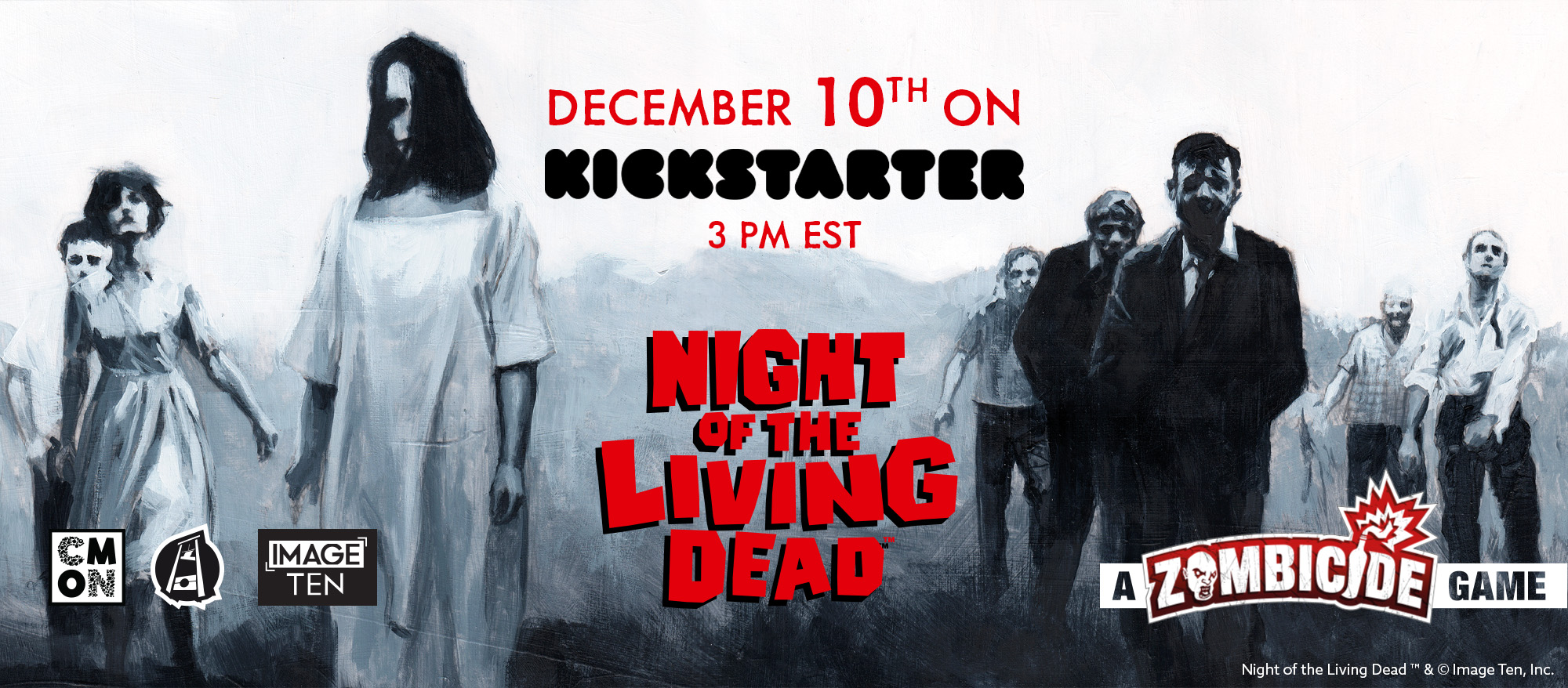 Coming soon! Night of the Living Dead: A Zombicide Game