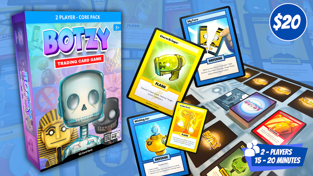 Botzy Is Now Live On Kickstarter!  🚀 