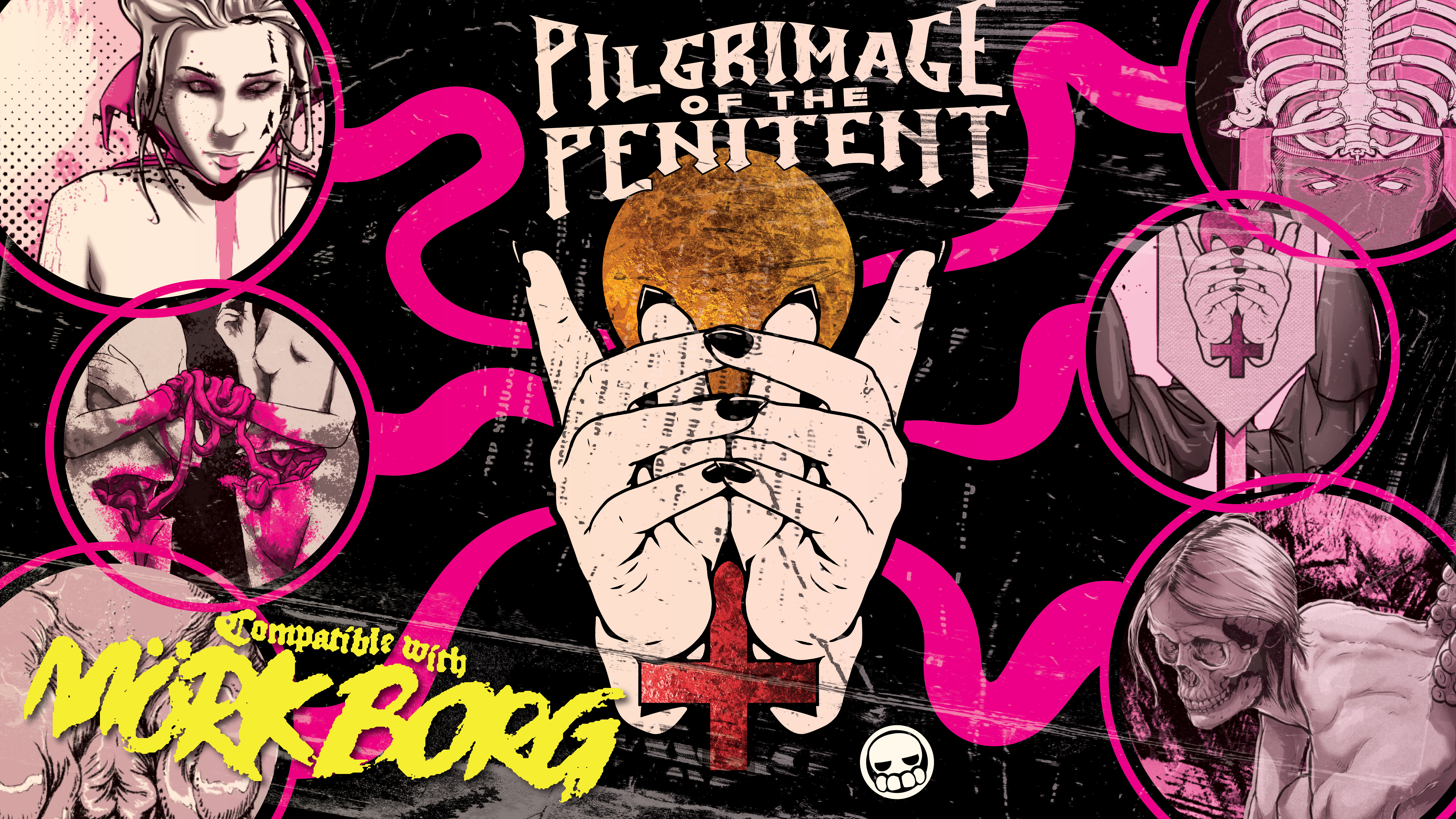 Get Ready for Pilgrimage of the Penitent: a low combat MÖRK BORG Zine + Compendium