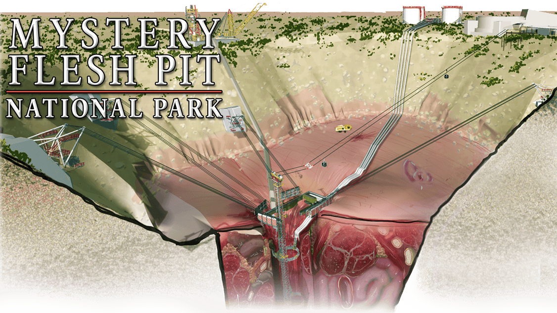 Get Ready for the Mystery Flesh Pit National Park RPG