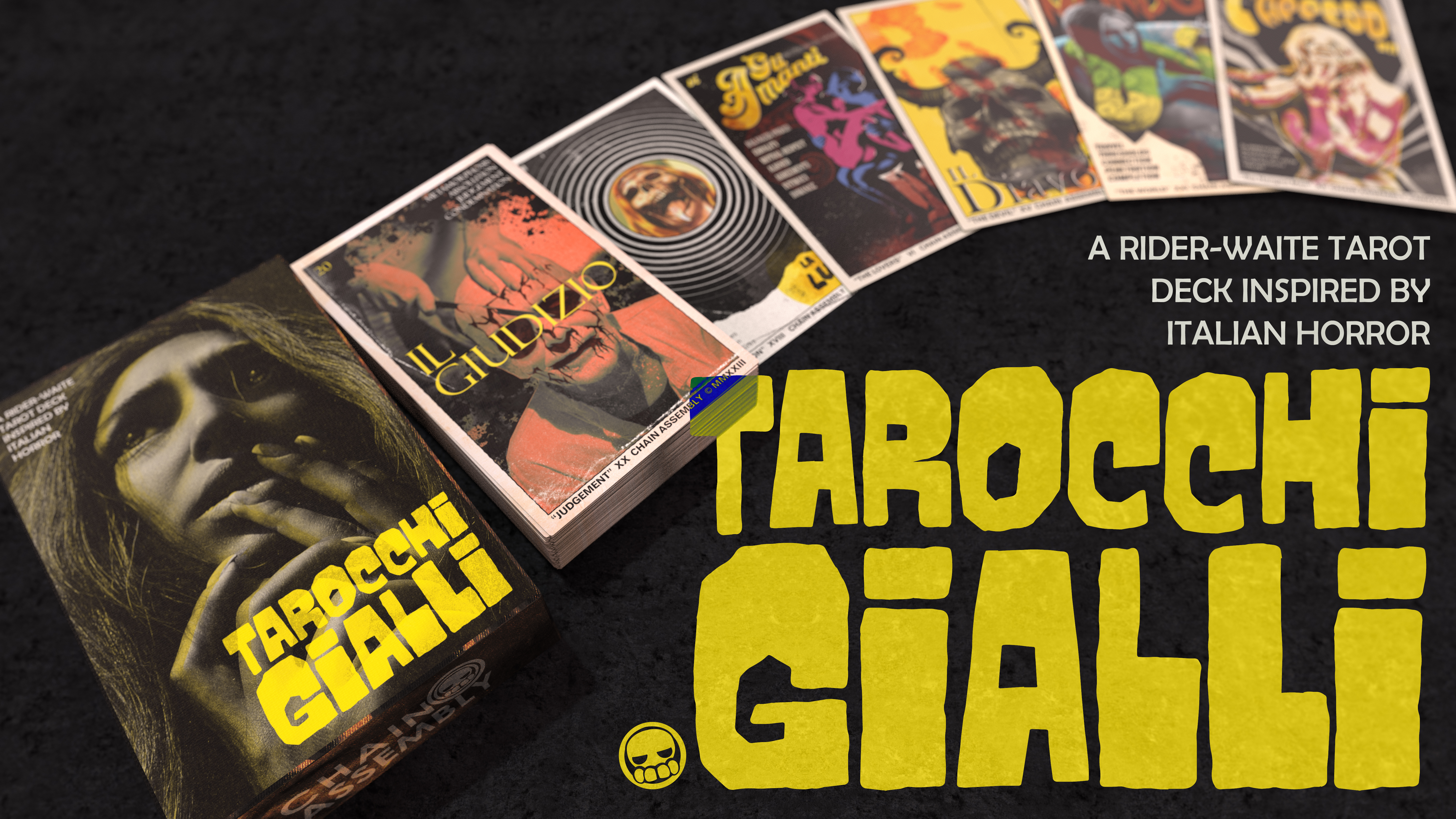 Tarocchi Gialli: A Rider-Waite Tarot Deck Inspired by Italian Horror