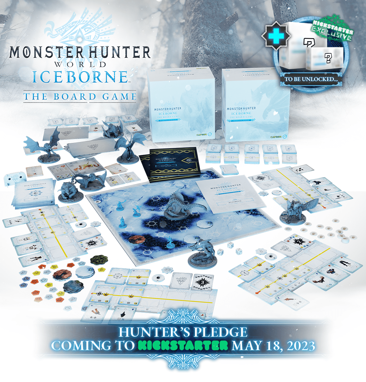 Join the Hunt on May 18 - Monster Hunter World Iceborne: The Board Game
