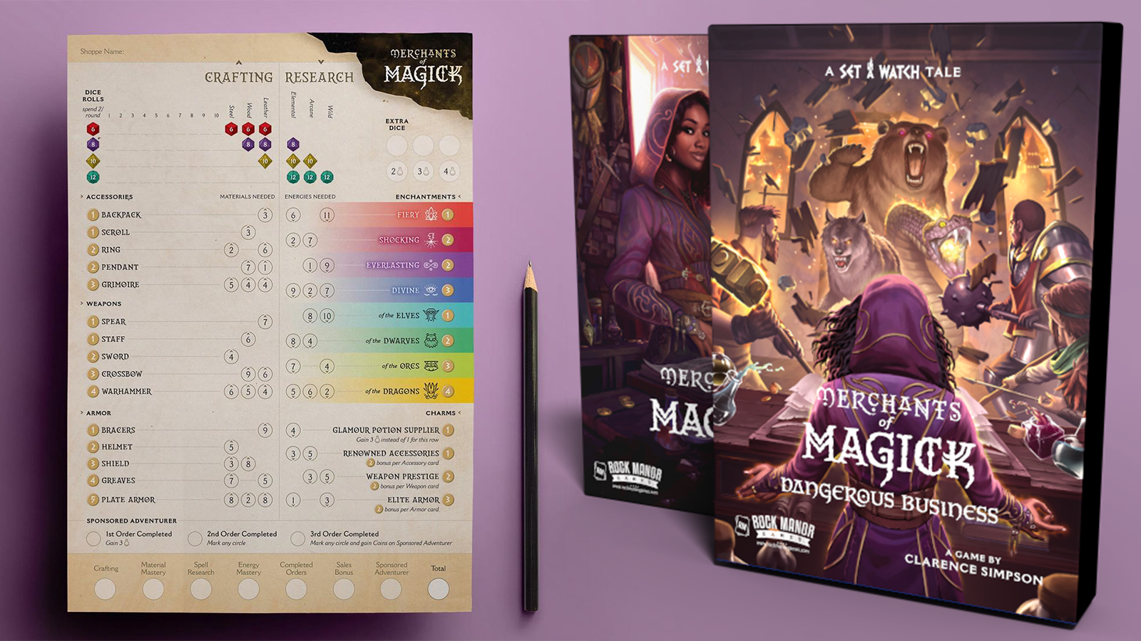 Get Ready for Merchants of Magick: Dangerous Business