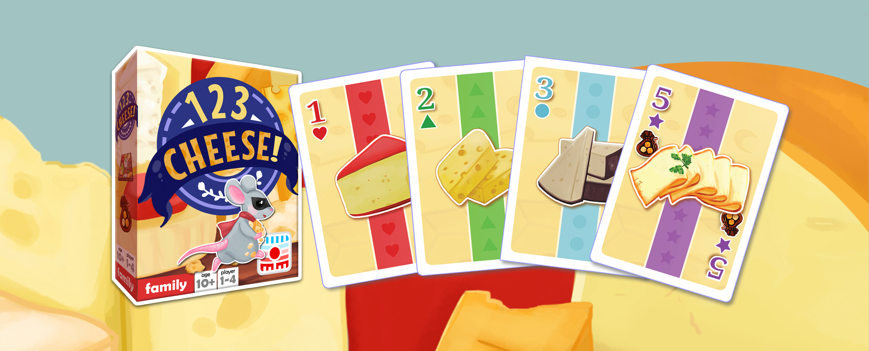 Get Ready for 1-2-3 Cheese!