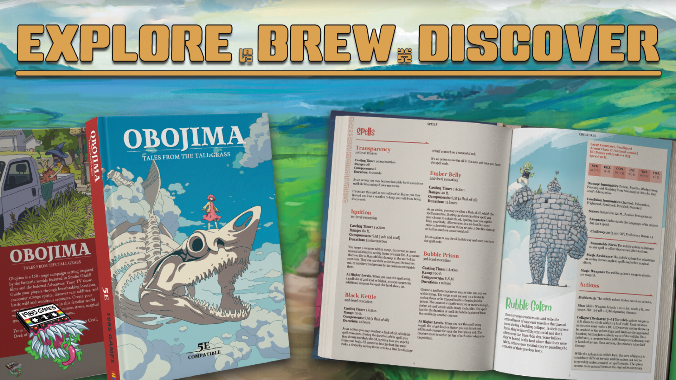 Get Ready for Obojima Tales From The Tall Grass: A 5E Campaign Setting
