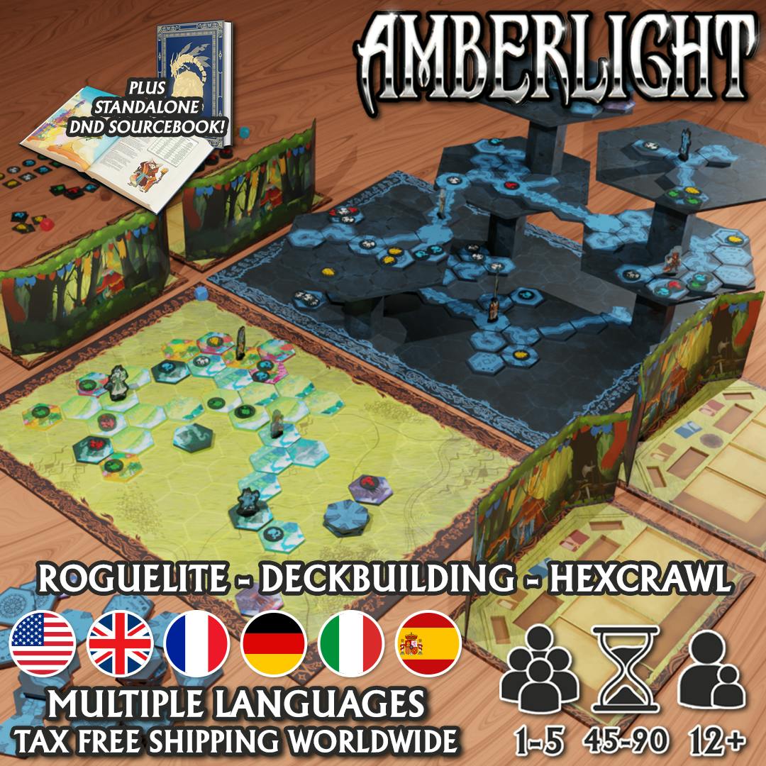 Amberlight: DND 5e Sourcebook & Boardgame