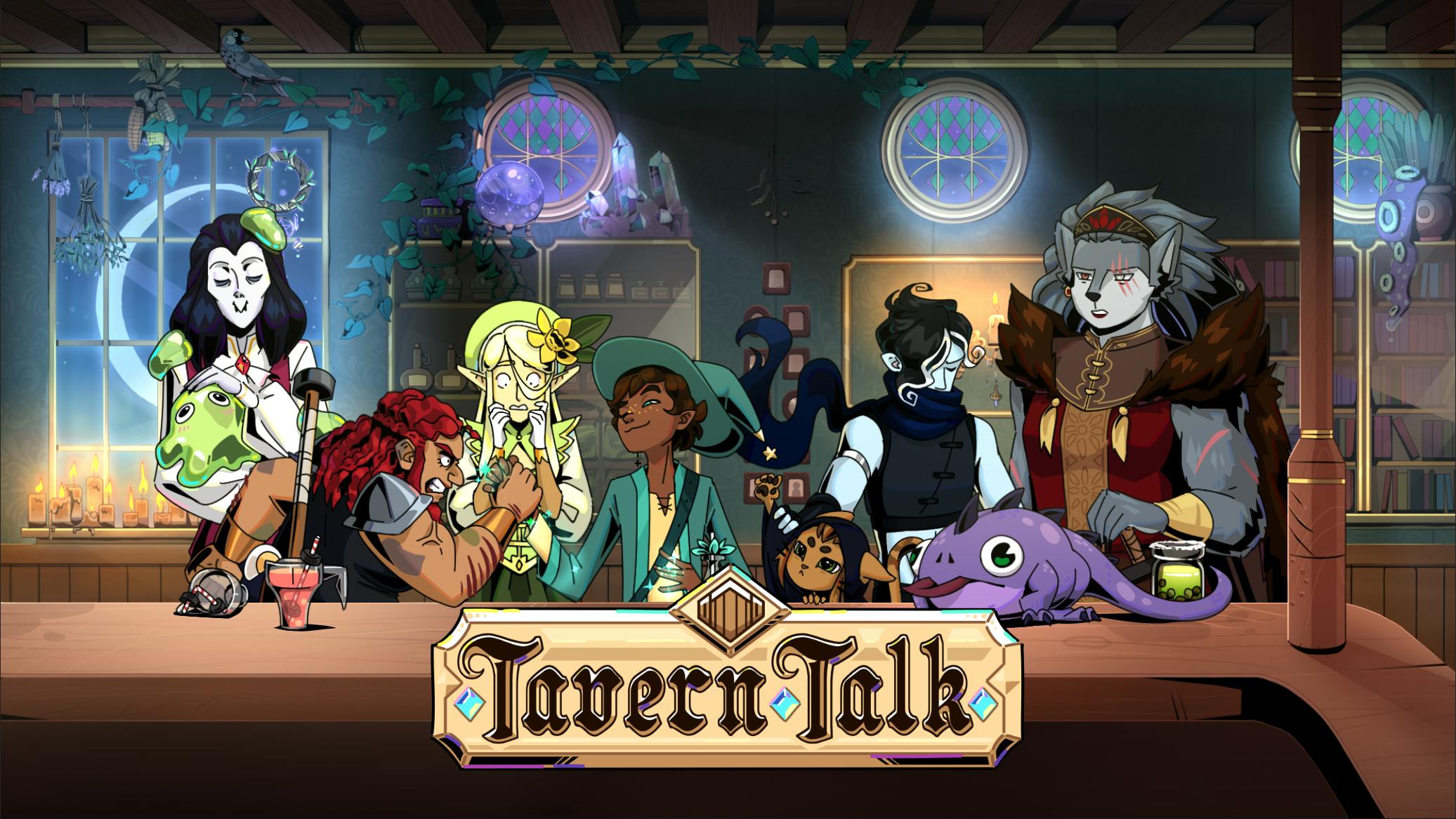 Get ready for Tavern Talk - A cozy Visual Novel game