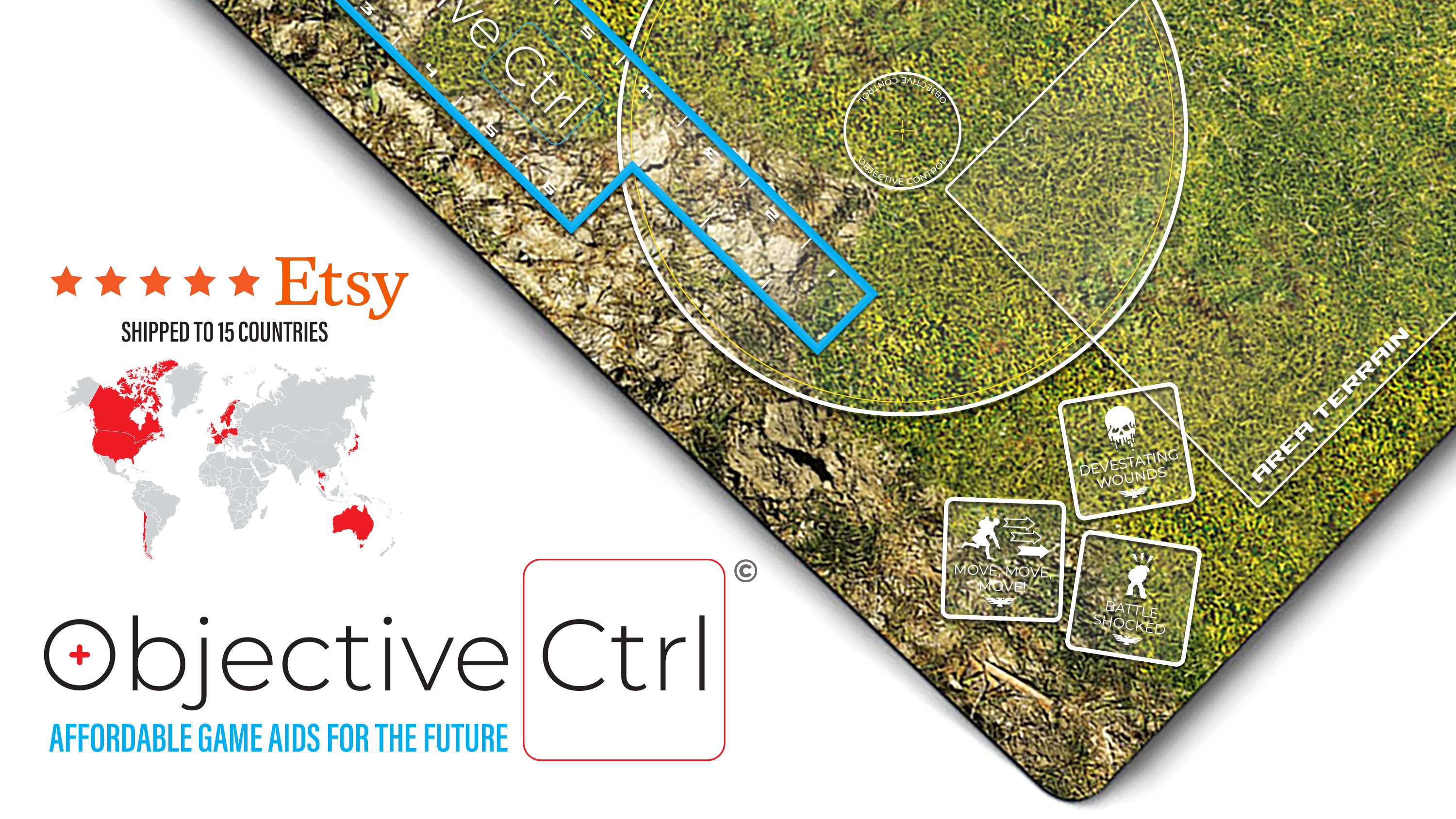 Get Ready for Objective Control Tabletop Game Aids