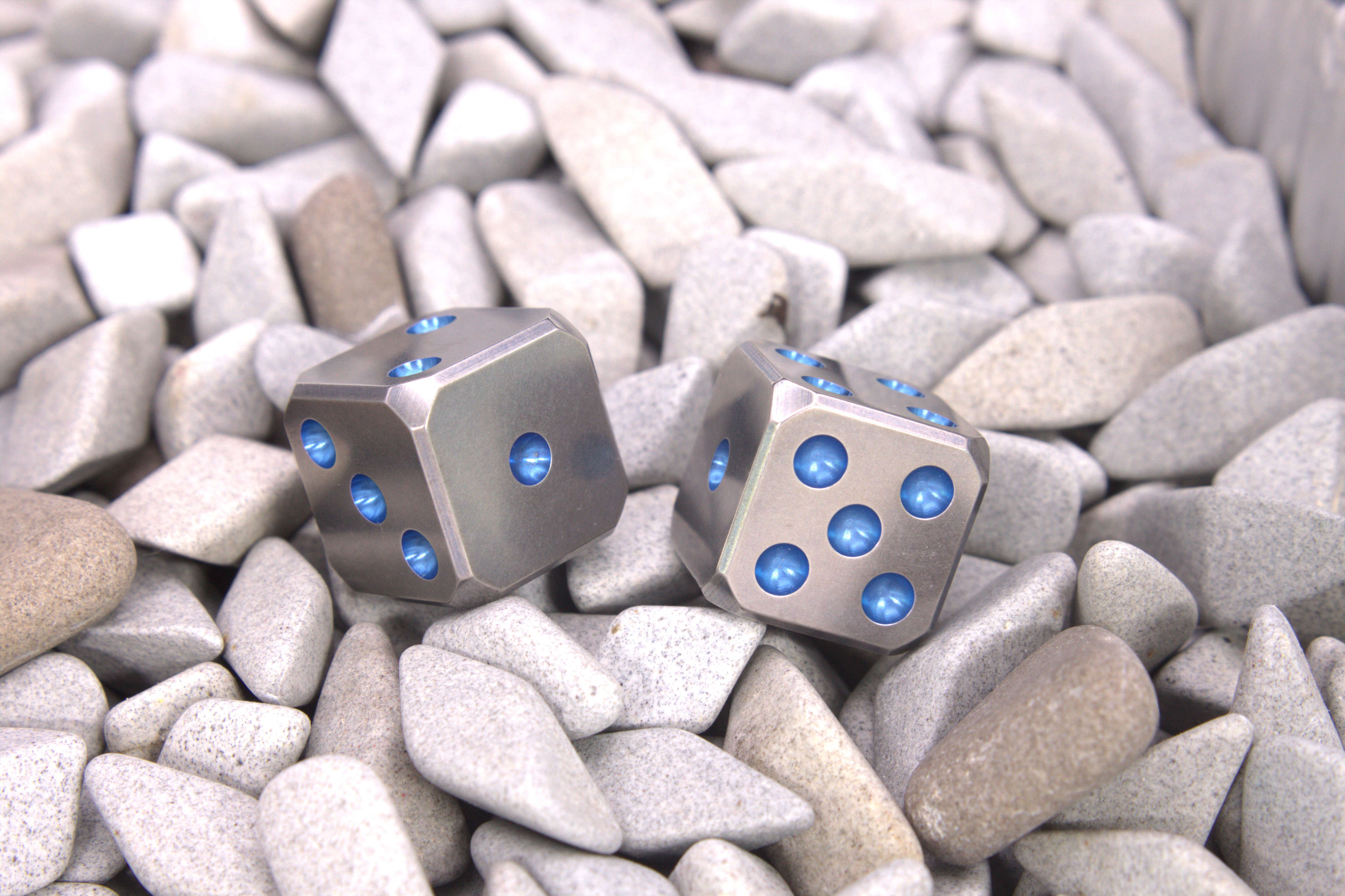 Get Ready for Aquamarine Titanium Dice