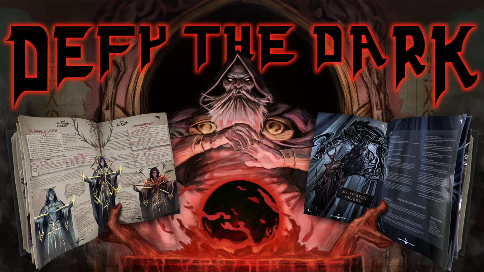 Coming to Kickstarter on November 14th... A dark fantasy RPG, inspired by cult and modern fantasy series.