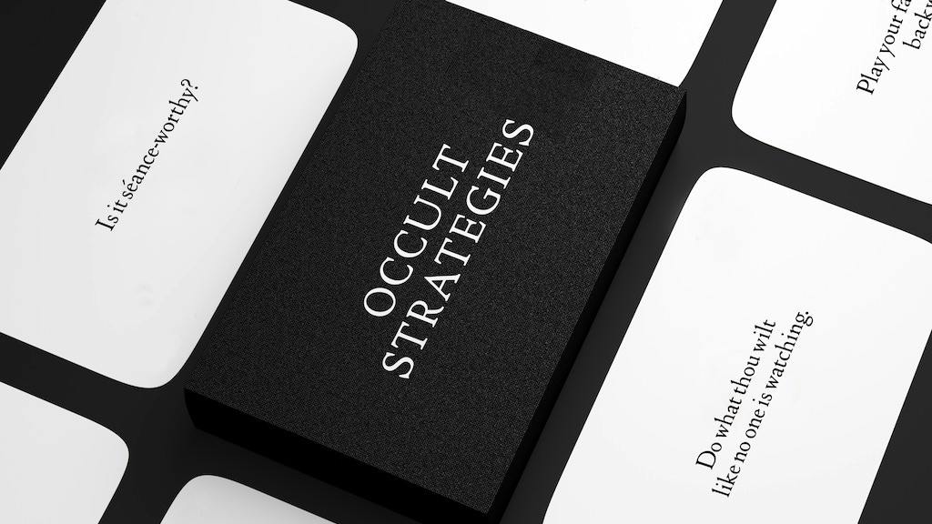 Get Ready for Occult Strategies