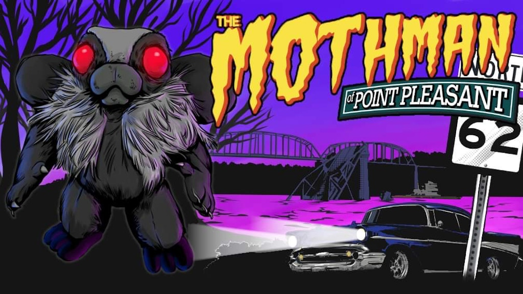 Get Ready for Cryptid Plushies - The MothMan of Point Pleasant