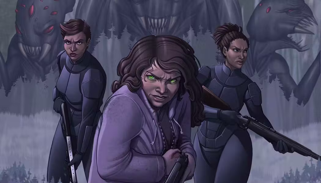 Get Ready for Amelia Sky #1-4 A Sci-fi Horror Comic