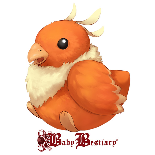 Get Ready for Baby Bestiary: Pheonix Hatchling Plush