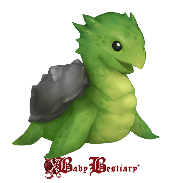 Get Ready for Baby Bestiary: Dragon Turtle Plush